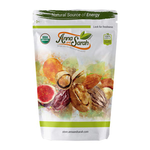 Anna and Sarah Organic Medjool Dates, 3 Pound Bag, No Sugar Added Natural Dried Dates in Resealable Bag, 3 Lbs FDS