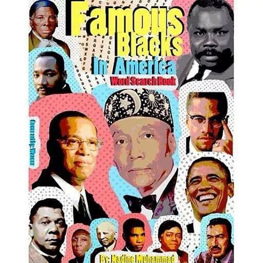 Famous Blacks in America Word Search Booklet-FREE PDF DOWNLOAD - Nations Products